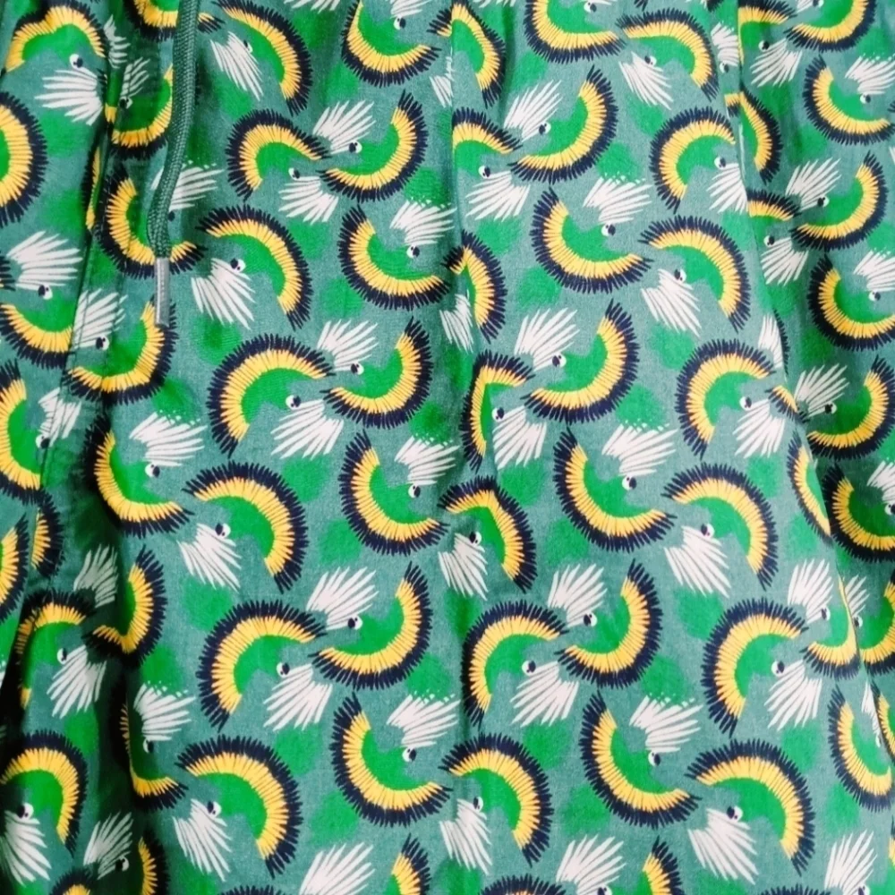Monoprix homme Printed‎ Swim Trunk Shorts Pockets Drawstring